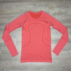 lululemon athletica Pink Long Sleeve Top